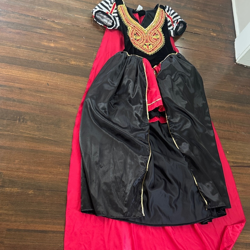 Dreamgirl Adult Costume with Red and Black Design size small